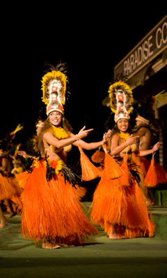 Tahitian Dancers at Paradise Cove